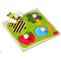 Goula Countryside Wooden Peg Puzzle
