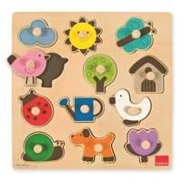 Goula Countryside Silhoutte Wooden Puzzle