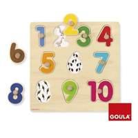 Goula Numbers Wooden Puzzle