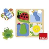Goula Countryside Fabric Wooden Puzzle