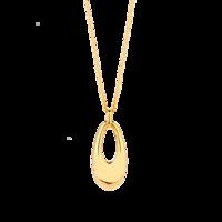Gold Vermeil Oval Pendant