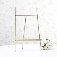 gold table planner stand