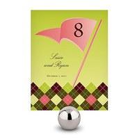 Golf Table Number