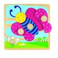 goula wooden butterfly lift out puzzle 4 pieces