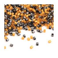 Gold and Silver Picture Beads Tub 1000 Pieces