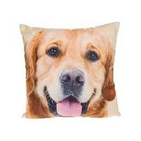 Golden Labrador Photo Cushion