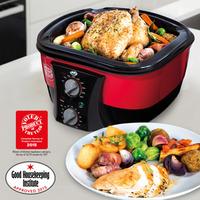 Go Chef 8-in-1 Non-stick Multi Functional Cooker + FREE Recipe Book