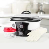 Go Chef White 8-in-1 Multi-Cooker, Food Chopper & Oven Glove