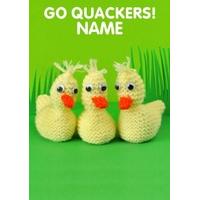 Go Quackers! Knit and Purl