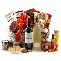 gourmet food wine hamper