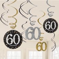 gold celebration ceiling decorations 60