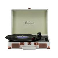 Goodmans Ealing Cream USB Portable Turntable