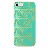 Gold Diomand Pattern Back Case for iPhone 6