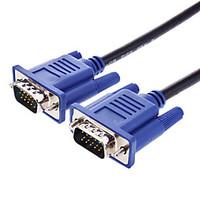 gold plated copper core vga 15pin male to cable with double magnet rin ...