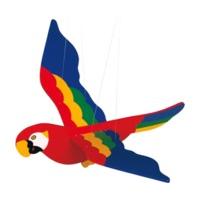 goki wooden flapping parrot 50 cm gk452