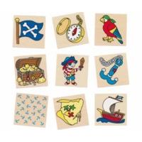 Goki Wooden Pirates Memory Game