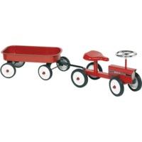 Goki Tractor with Trailer Metal (14148)