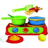 gowi double stove playset 8 parts