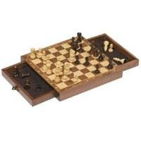 Goki Magnetic Chess Set with Drawers
