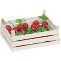 Goki Cherries in fruit crate