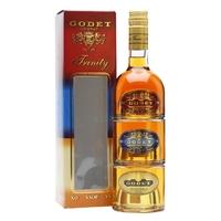 Godet Trinity Gift Pack / VS, VSOP, XO / 3x20cl