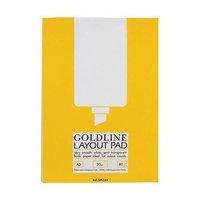 Goldline (A3) Layout Pad Bank Paper 50g/m2 80 Pages (Pack of 5)