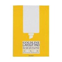 Goldline (A4) Layout Pad Bank Paper 50g/m2 80 Sheets Pack of 5