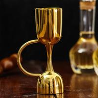 gold plated coley jigger measure single