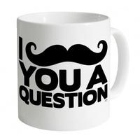 Goodie Two Sleeves Moustache Mug