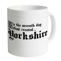 God Created Yorkshire Mug