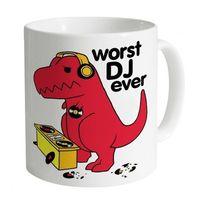 Goodie Two Sleeves Worst DJ Ever Mug