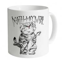 Goodie Two Sleeves Death Meowtal Mug