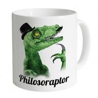 Goodie Two Sleeves Philosoraptor Mug