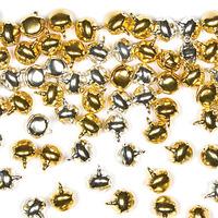 gold amp silver jingle bells pack of 150
