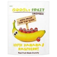 Googly Fruit Made Crunchy - Banana & Raspberry