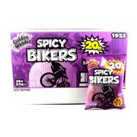 Golden Wonder Spicy Bikers Spicy Flavour Corn Snacks 22g x 36