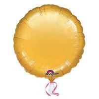 Gold Round Foil Balloon Pack