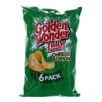 Golden Wonder Cheese & Onion 6 Pack