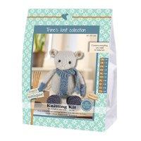 Go Handmade Knitting Kit - Mouse, Luis - 20 cm 384782