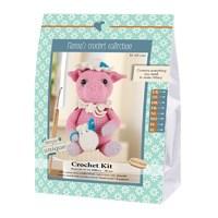 Go Handmade Crochet Kit - Pig, Hillary - 20 cm 384732