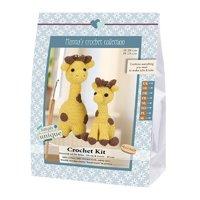 Go Handmade Crochet Kit - Giraffes, Julia & Lotta - 20 cm & 15 cm 384770