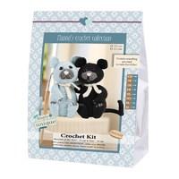 Go Handmade Crochet Kit - Cats, Burt & Bart - 13 cm & 13 cm 384771