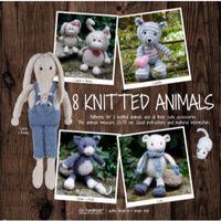 Go Handmade Pattern Book - 8 Knitted Animals - UK 384822