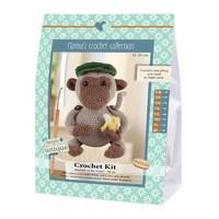 Go Handmade Crochet Kit - Monkey, Jimmi - 18 cm 384731