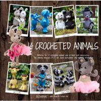 Go Handmade Pattern Book - 14 Crocheted Animals - UK 384820