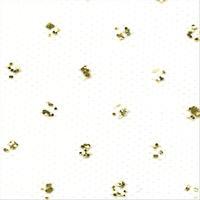 Gold Sparkle Tulle - 6ins Wide 25yds Spool 260807
