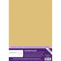 Golden Yellow - Centura Pearl A4 Printable Card Pack (10 sheets)