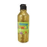 gold glitter paint 300ml