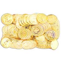 Gold Plastic Coins