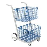 GoSecure Major Mail Trolley Silver MT2SIL